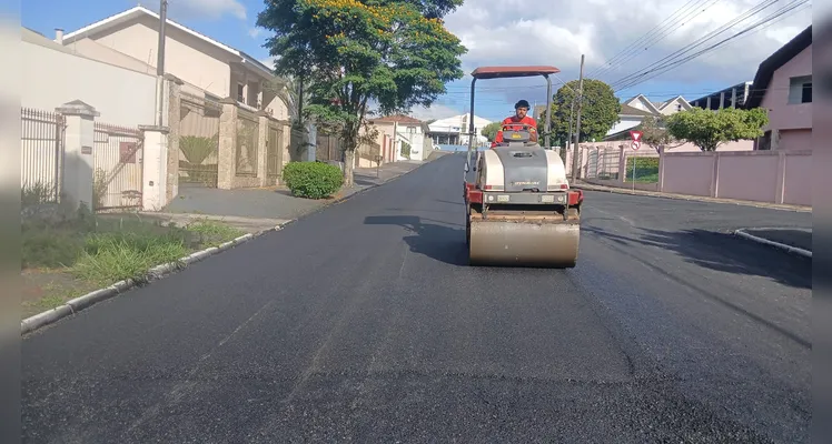 A Prefeitura de Ponta Grossa está concluindo um conjunto de trabalhos que envolve cinco diferentes frentes de obra.