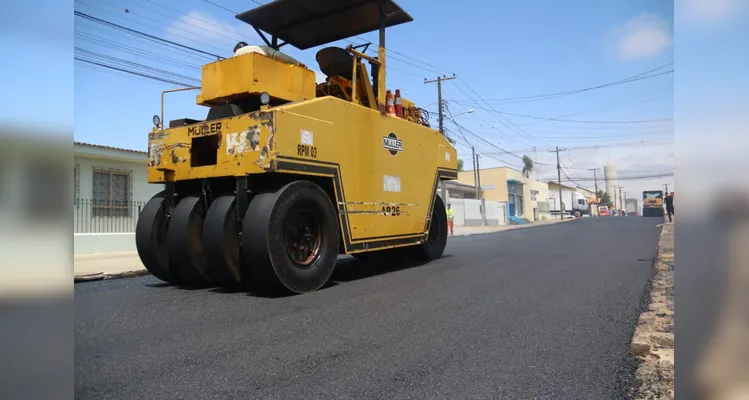 A Prefeitura de Ponta Grossa está concluindo um conjunto de trabalhos que envolve cinco diferentes frentes de obra.