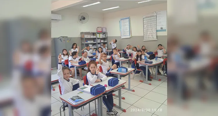 Educandos puderam ser os protagonistas de todo o processo em sala de aula.