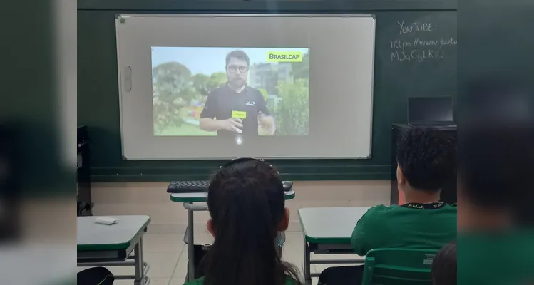 Confira os registros feitos em sala de aula.