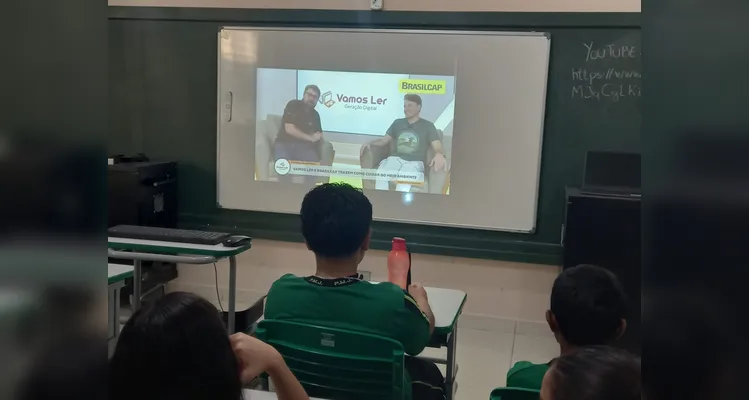 Confira os registros feitos em sala de aula.