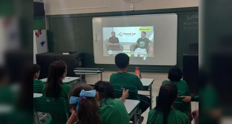 Confira os registros feitos em sala de aula.