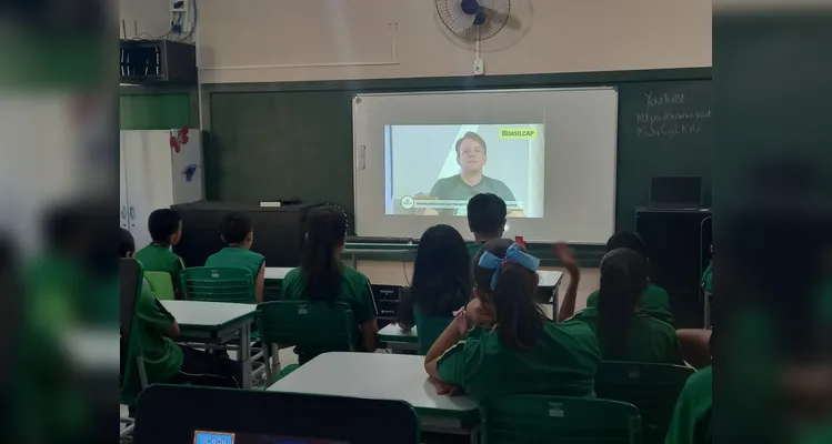 Confira os registros feitos em sala de aula.