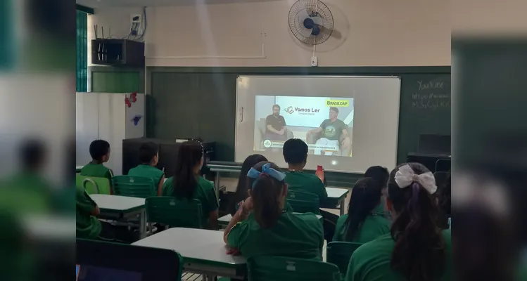 Confira os registros feitos em sala de aula.