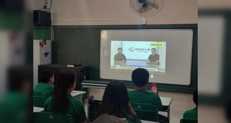 Confira os registros feitos em sala de aula.