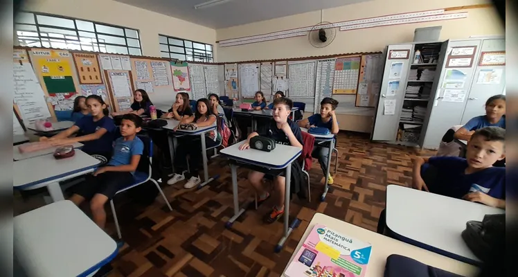 Conteúdo do maior projeto de mídia, educação e novas tecnologias do Paraná foi base importante para os estudos da turma.