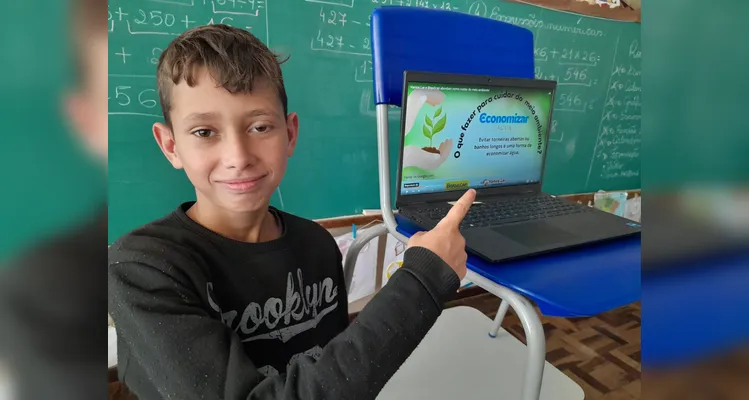 Conteúdo do maior projeto de mídia, educação e novas tecnologias do Paraná foi base importante para os estudos da turma.