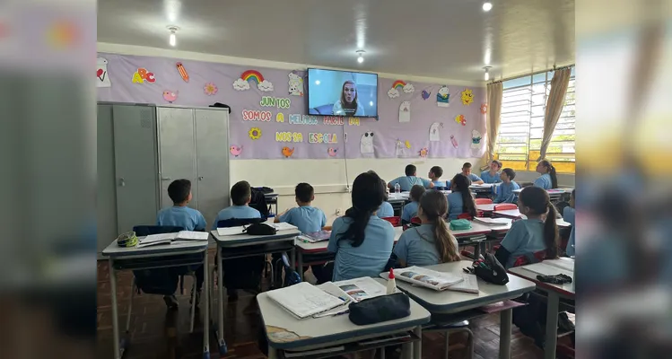 O conteúdo especial do projeto auxiliou os alunos com informações sobre prevenção e sintomas.