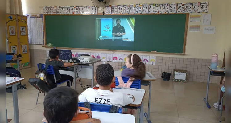 Veja os registros do amplo trabalho em sala de aula.