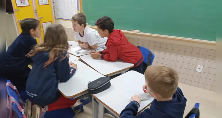 Veja os registros do amplo trabalho em sala de aula.