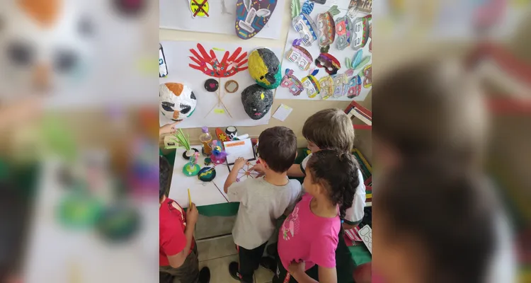 Confira os registros dos trabalhos artísticos realizados pelos educandos.