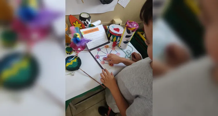 Confira os registros dos trabalhos artísticos realizados pelos educandos.