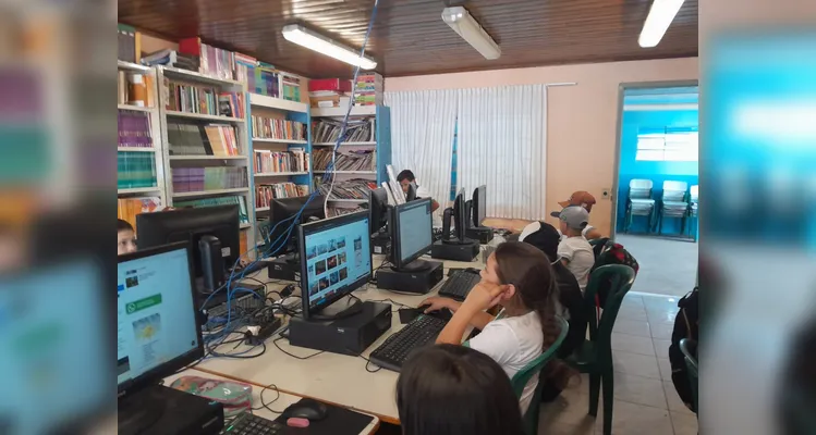 Proposta teve amplas ações em sala de aula.