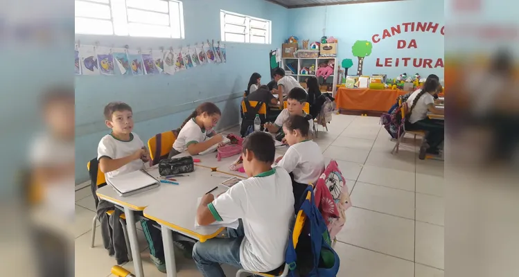 Proposta teve amplas ações em sala de aula.