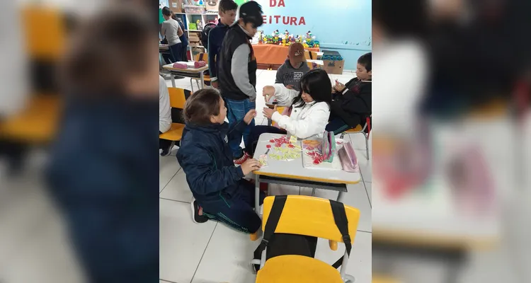 Proposta teve amplas ações em sala de aula.