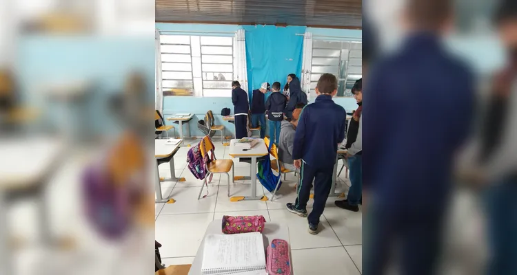 Proposta teve amplas ações em sala de aula.