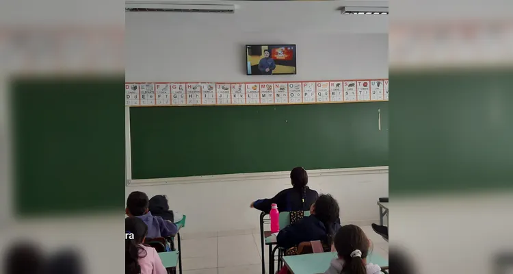 Trabalho contou com dois momentos importantes junto aos educandos.