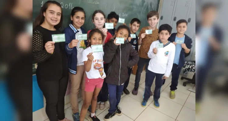 Questões voltadas ao título de eleitor tiveram grande destaque em sala de aula.