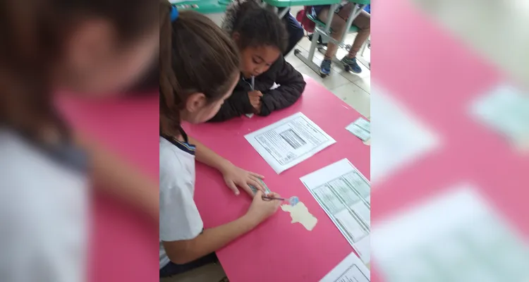 Questões voltadas ao título de eleitor tiveram grande destaque em sala de aula.