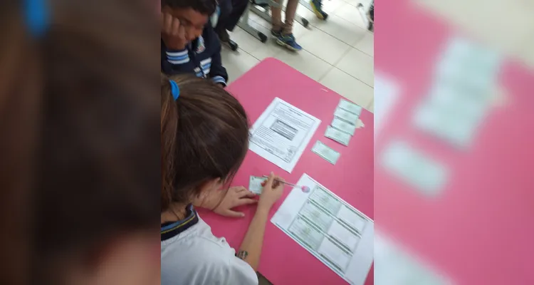 Questões voltadas ao título de eleitor tiveram grande destaque em sala de aula.