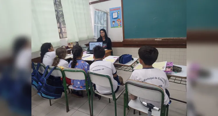 Confira como foi o trabalho dos alunos em sala de aula.