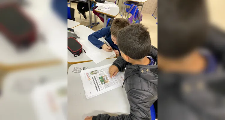 Educandos puderam imergir nos tópicos comunicacionais em sala de aula.