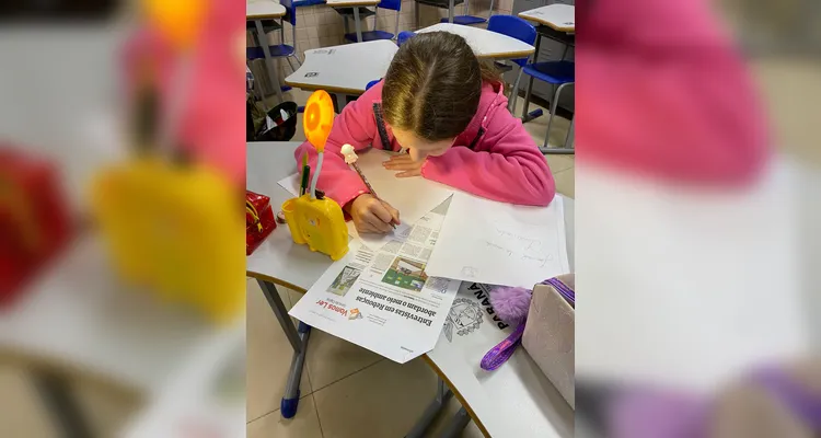 Educandos puderam imergir nos tópicos comunicacionais em sala de aula.