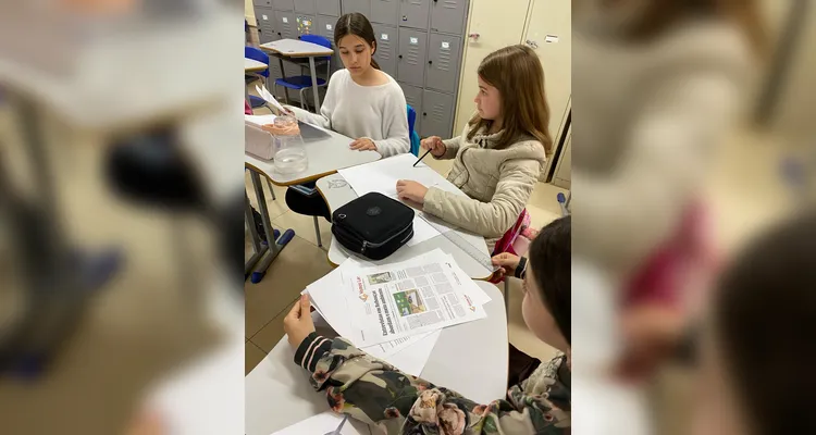 Educandos puderam imergir nos tópicos comunicacionais em sala de aula.