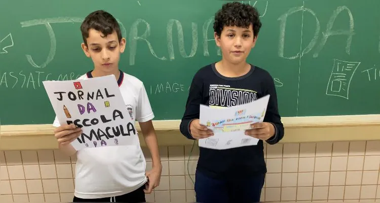 Educandos puderam imergir nos tópicos comunicacionais em sala de aula.