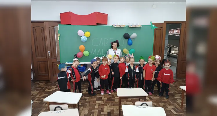 A proposta envolveu uma série de celebrações e atividades, engajando e divertindo os alunos.