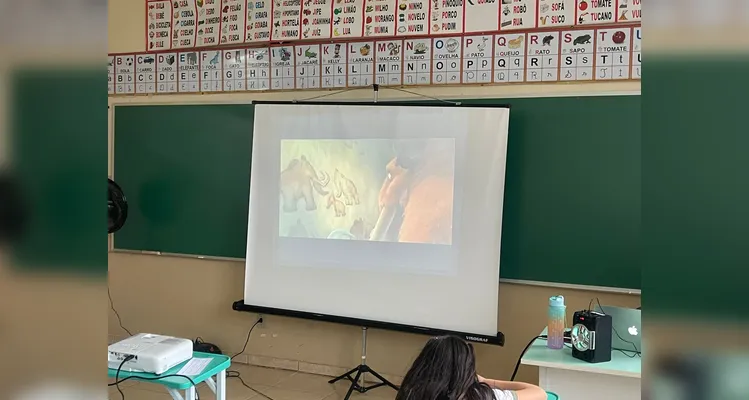 Trabalho contou com diversidade de momentos e propiciou amplo trabalho em sala.