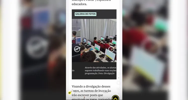 Diversidade de trabalhos contribuiu com educandos em sala de aula.