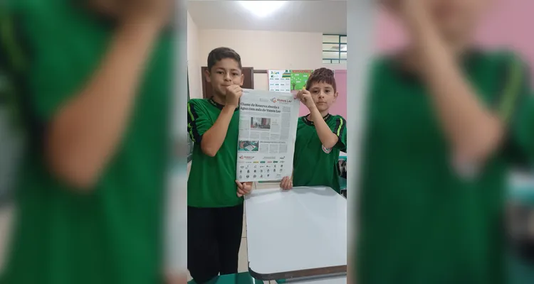 Diversidade de trabalhos contribuiu com educandos em sala de aula.