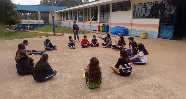 Diversão e aprendizado foram unidos durante as dinâmicas.