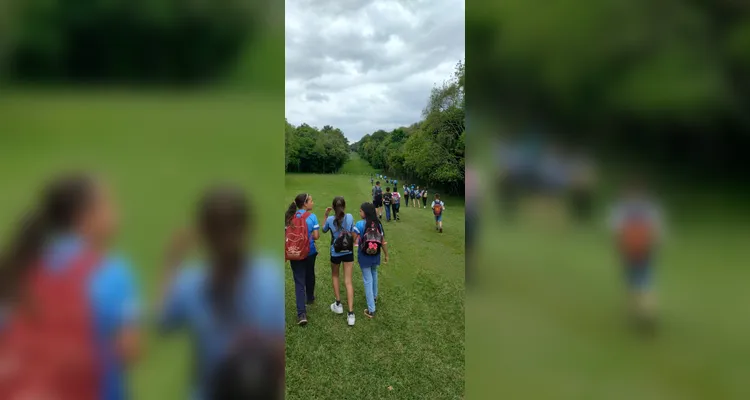 O passeio incentivou a reflexão crítica sobre a preservação ambiental e dos bens culturais nos educandos.