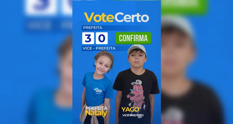 Os alunos também realizaram a simulação de todo o processo eleitoral, incluindo a criação de suas próprias candidaturas.