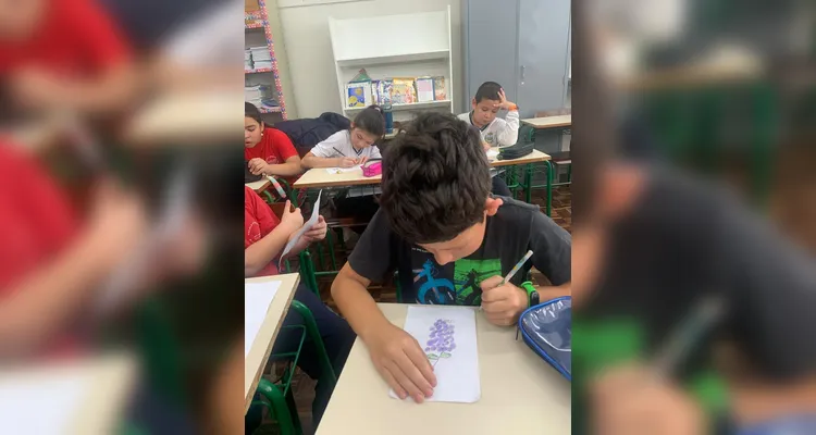 Veja os registros do amplo trabalho realizado em sala de aula.