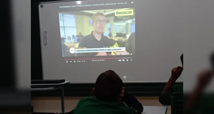 Educandos puderam absorver série de informações importantes em sala de aula.