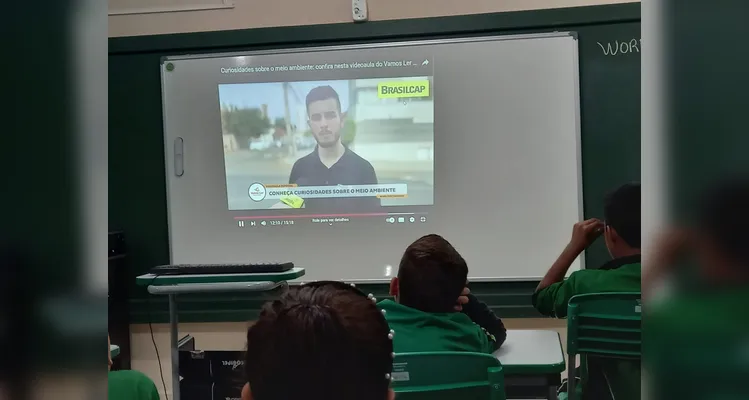 Educandos puderam absorver série de informações importantes em sala de aula.