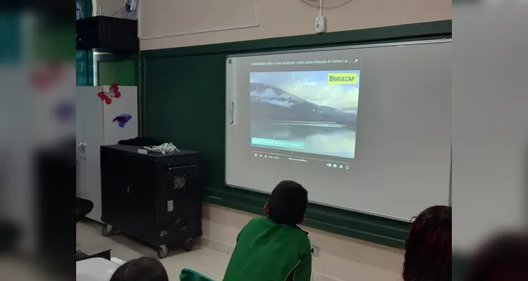 Educandos puderam absorver série de informações importantes em sala de aula.