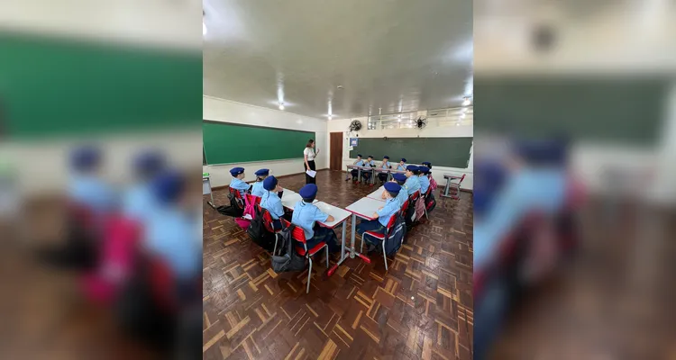 A visita de uma psicóloga também auxiliou as dinâmicas realizadas pela classe.