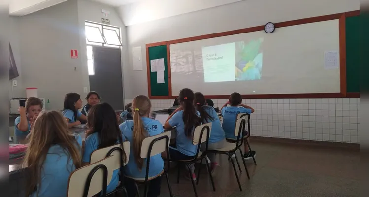 O conteúdo em formato de videoaula baseou diversas atividades dos educandos.