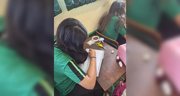 Educandos puderam desenvolver série de ações em sala de aula.