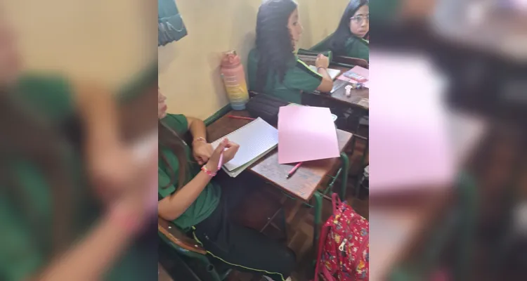 Educandos puderam desenvolver série de ações em sala de aula.