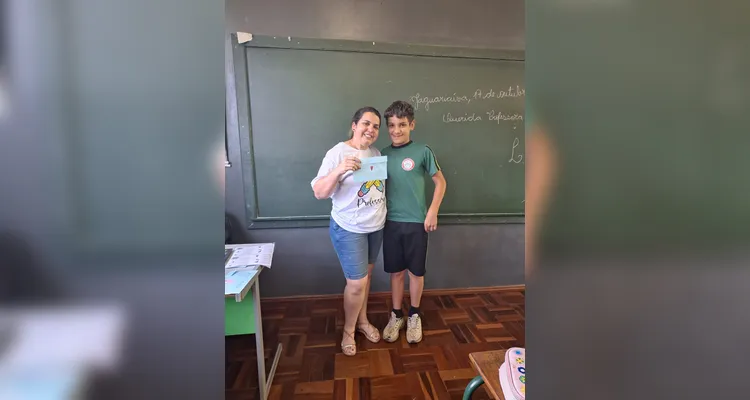 Educandos puderam desenvolver série de ações em sala de aula.