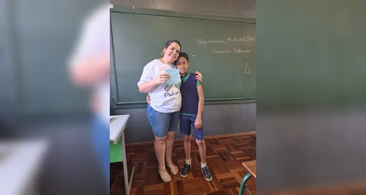 Educandos puderam desenvolver série de ações em sala de aula.