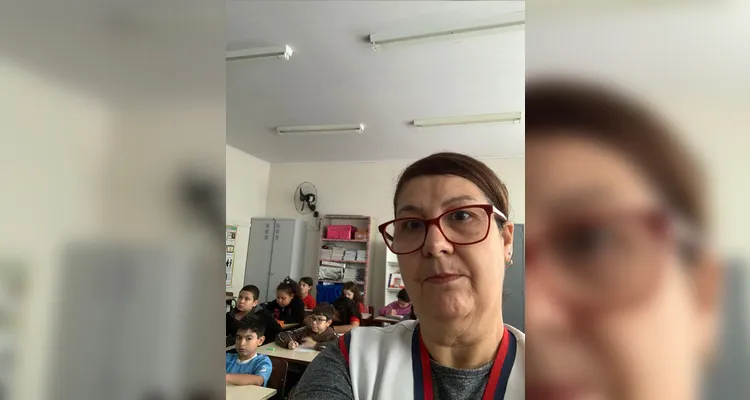 Educandos puderam realizar vários trabalhos em sala de aula de maneira dinâmica.