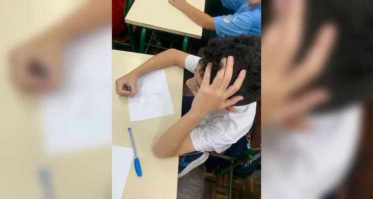 Educandos puderam realizar vários trabalhos em sala de aula de maneira dinâmica.