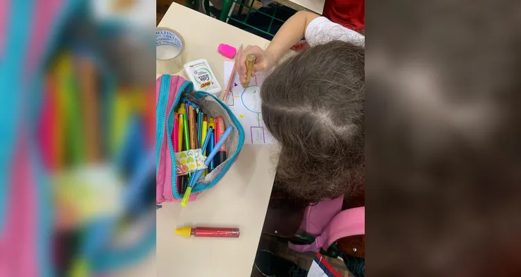 Educandos puderam realizar vários trabalhos em sala de aula de maneira dinâmica.