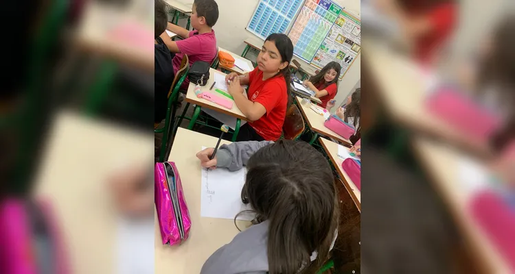 Educandos puderam realizar vários trabalhos em sala de aula de maneira dinâmica.